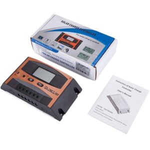 Regolatore di Carica 12/24v 20A Con Crepuscolare
